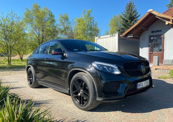 Mercedes-Benz GLE cena 245000 przebieg: 88000, rok produkcji 2018 z Radom małe 56